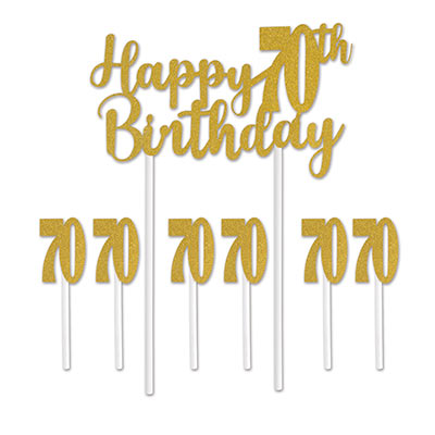 Cake Topper - 70th Birthday