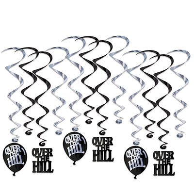 Hanging Decorations - Over The Hill 12ct