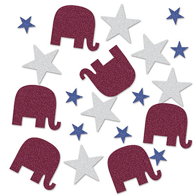 Republican Deluxe Sparkle Confetti