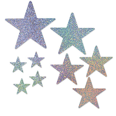 Star Cutouts - Iridescent 9ct