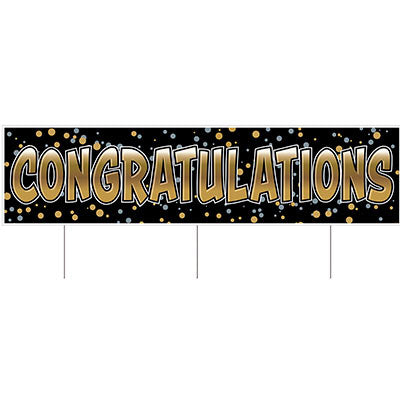 Yard Sign - Congratulations