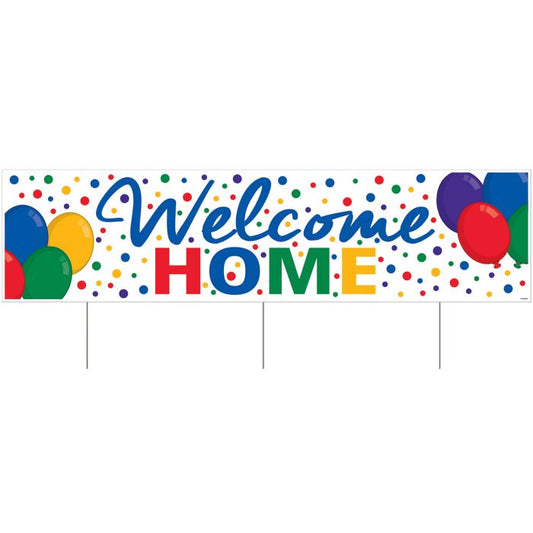 Yard Sign - Jumbo Welcome Home