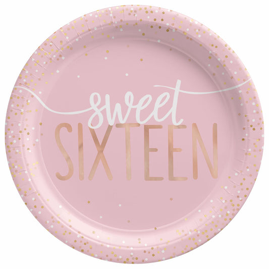 Dessert Plates - Blush Sixteen 8ct