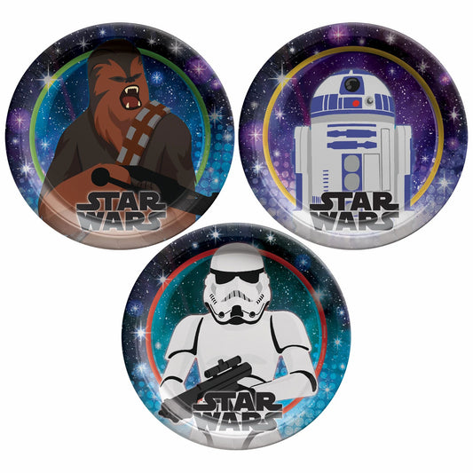 Dessert Plates - Star Wars™ Galaxy of Adventures 8ct