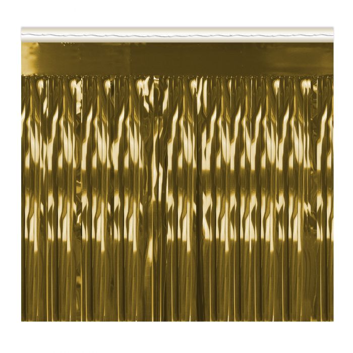 Metallic Table Skirting - Gold