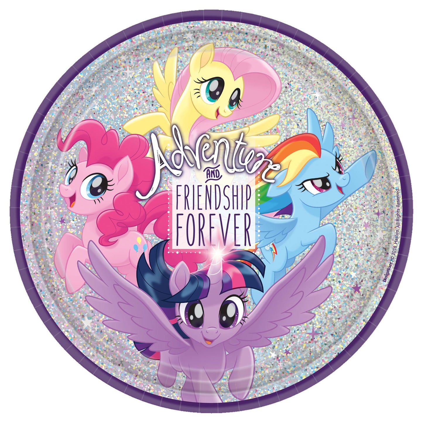 Lunch Plates - My Little Pony 8ct