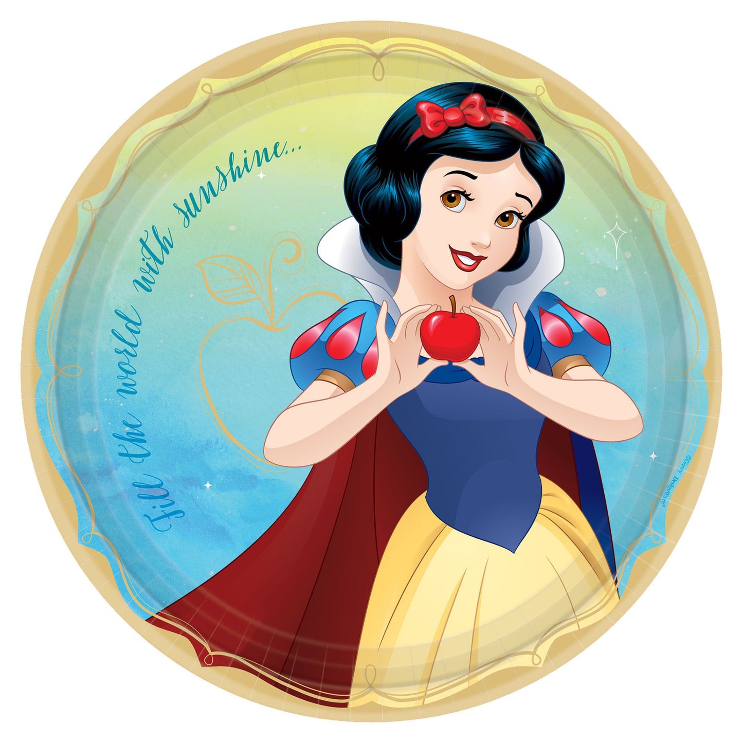 Lunch Plates - Snow White 8ct