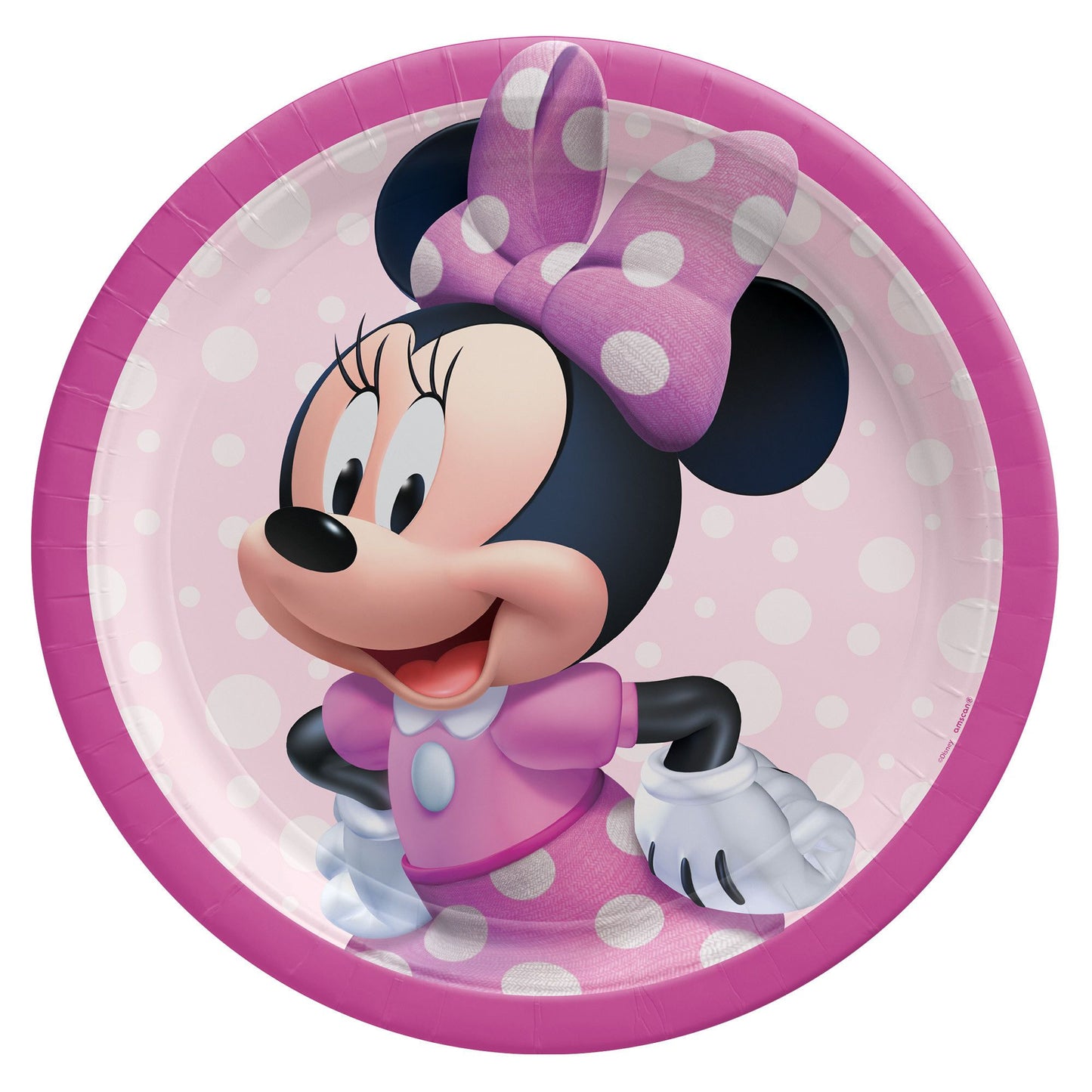Lunch Plates -  Minnie Mouse 8ct