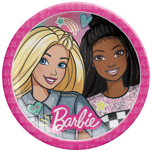 Lunch Plates - Barbie 8ct
