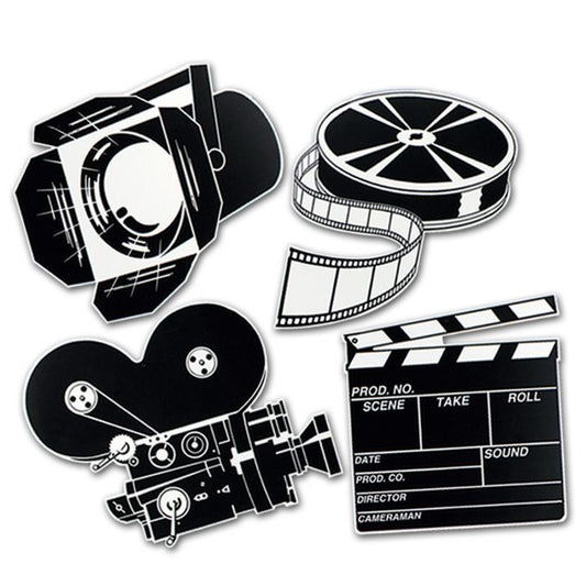 Cutouts - Movie Set 4ct
