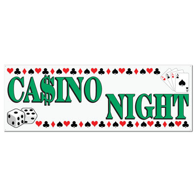 Banner - Casino Night