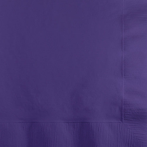 Lunch Napkins - Purple  50ct