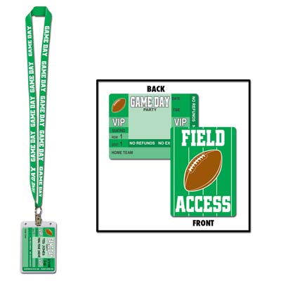 Game Day Football Party Pass