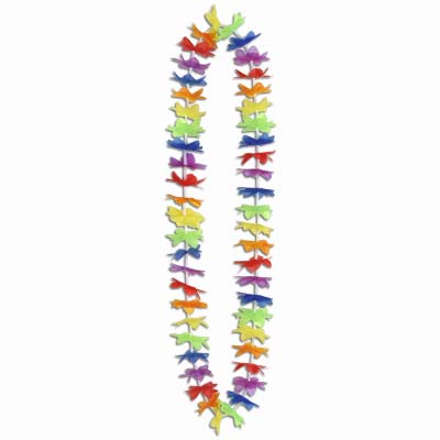 Rainbow Floral Lei
