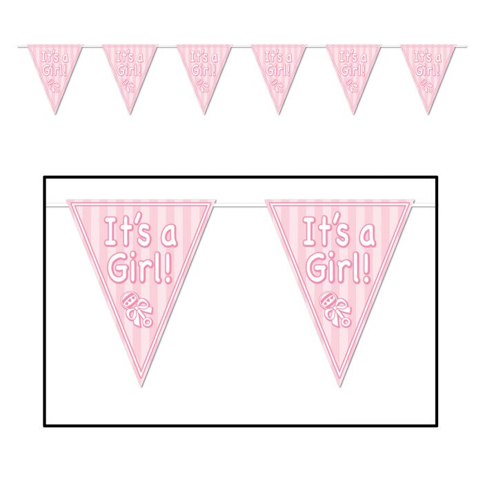Pennant Banner - It's a Girl!