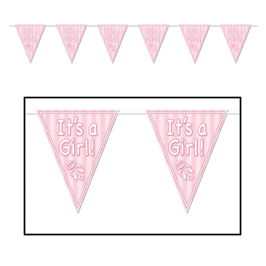 Pennant Banner - It's a Girl!