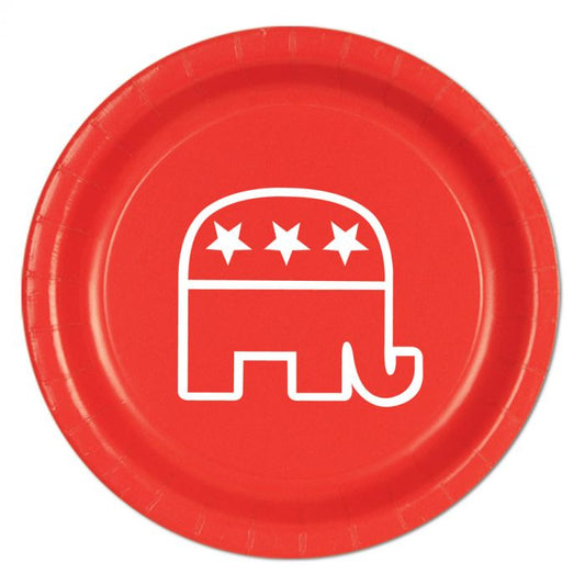 Lunch Plates - Republican 8ct