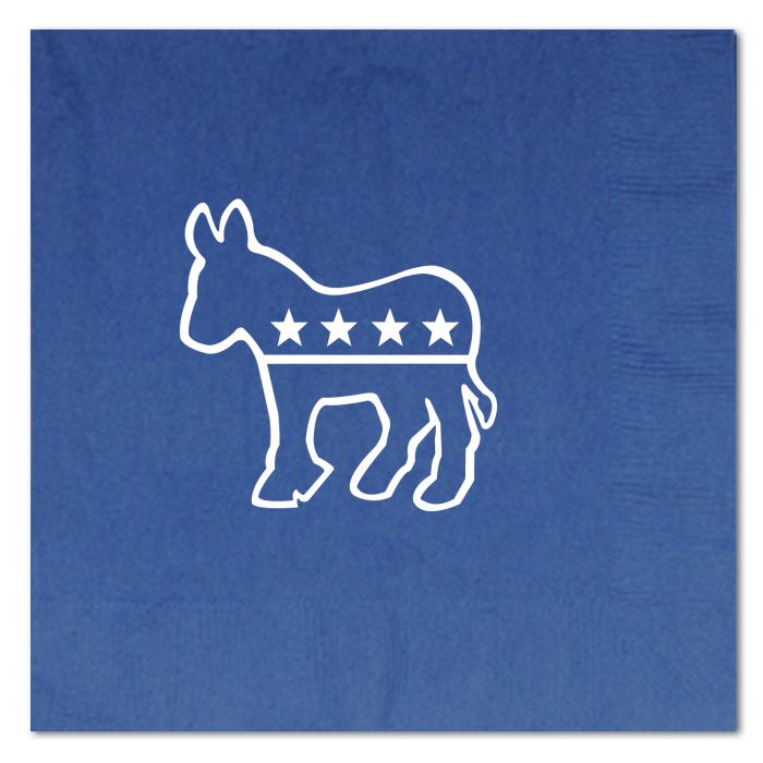 Lunch Napkins - Democratic 16ct