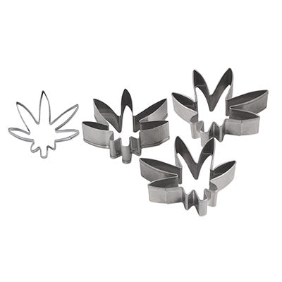 Weed Cookie Cutters 3ct