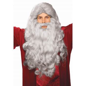 Moses Wig With Beard And Moustache