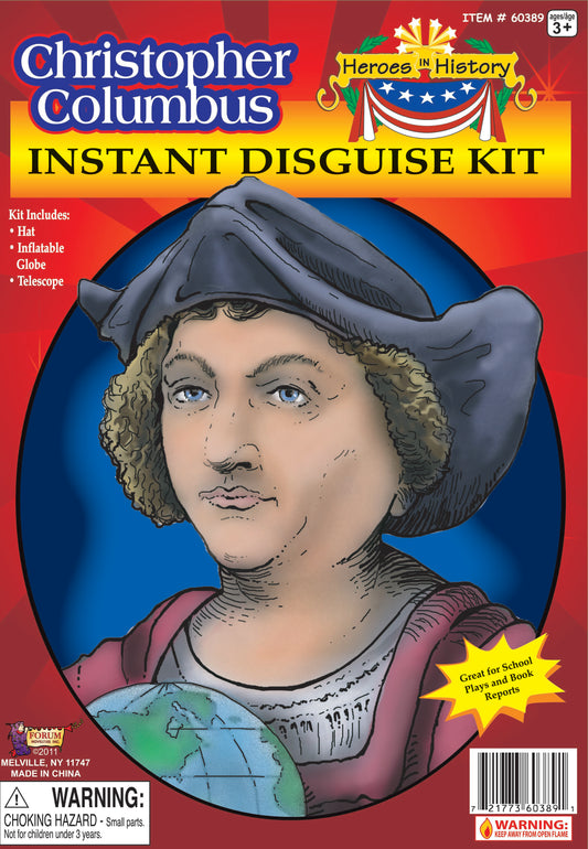 Instant Disguise Kit - Christopher Columbus