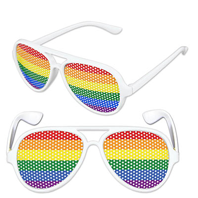 Rainbow Pinhole Glasses