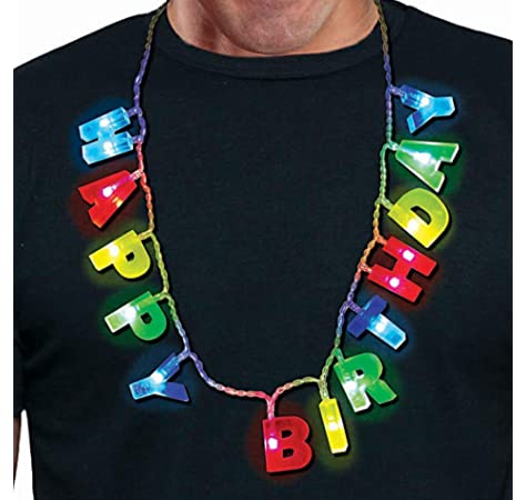 Lite Up Birthday Necklace