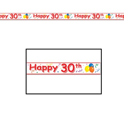 Party Tape - Happy 30th Birthday