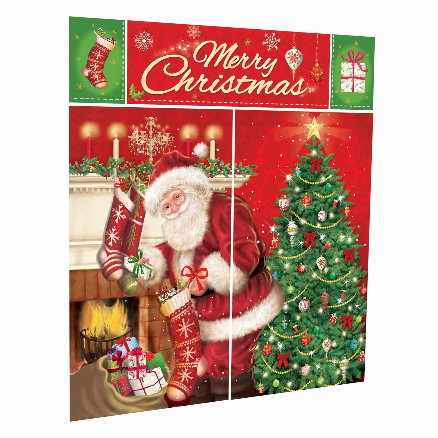 Magical Christmas Wall Decorating Kit