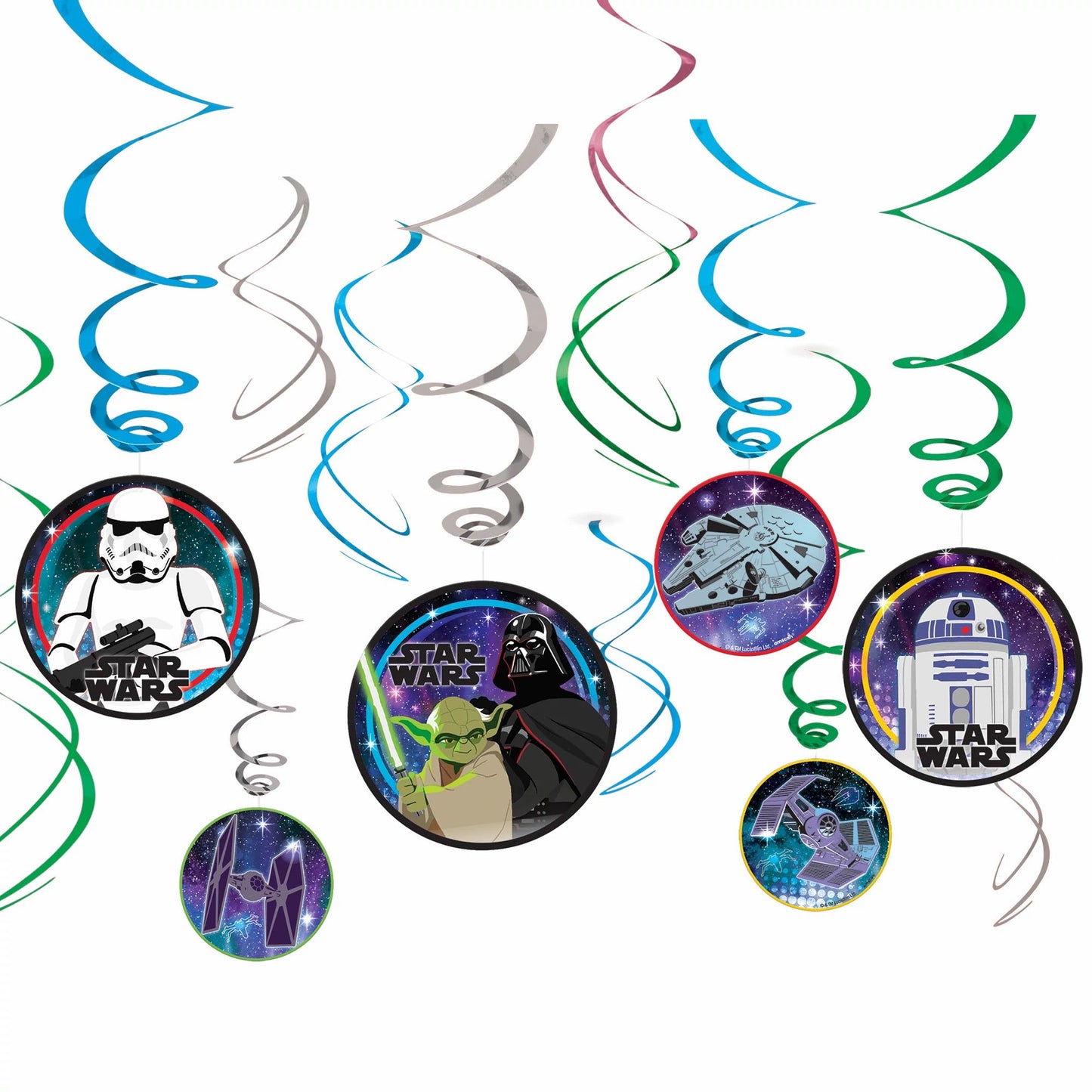 Hanging Decorations - Star Wars™ Galaxy of Adventures 12ct