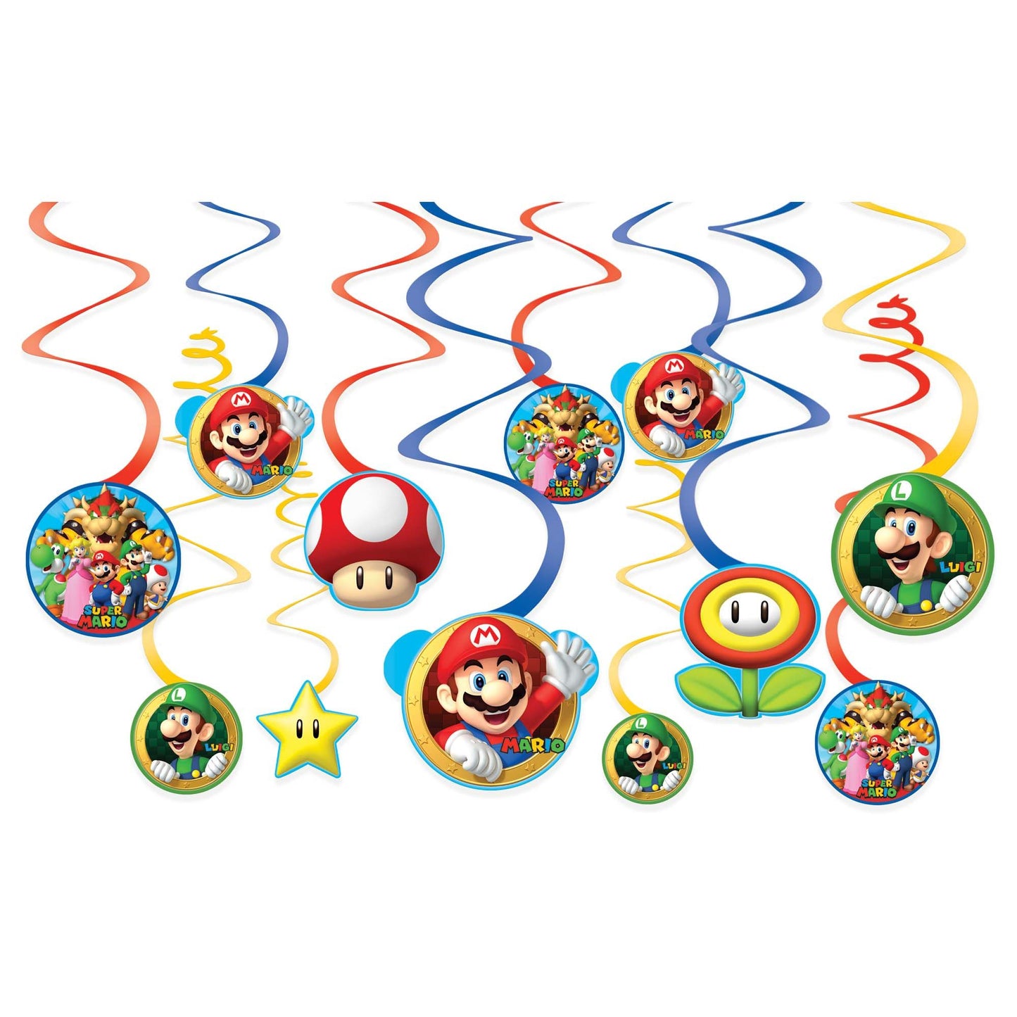 Hanging Decorations - Super Mario Bros 12st