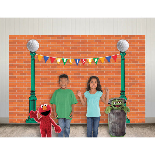 Backdrop Kit - Sesame Street