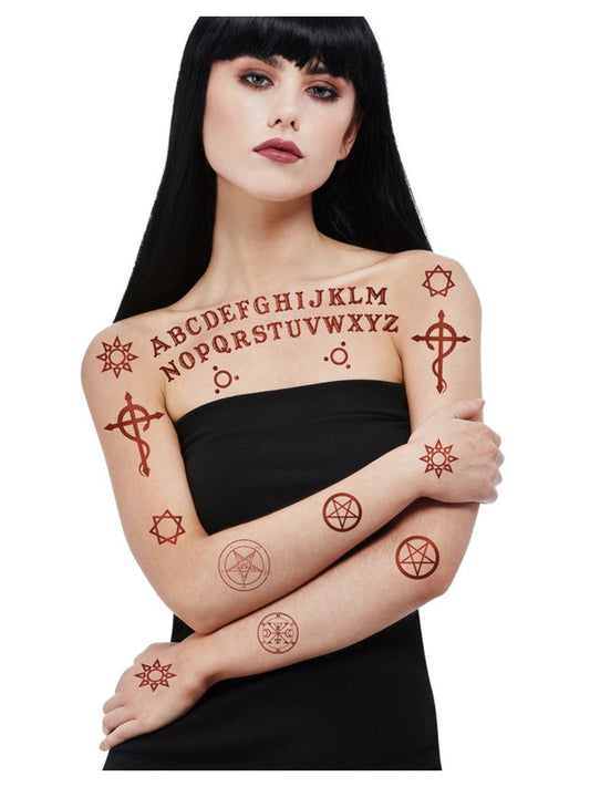 Satanic Tattoo Transfers