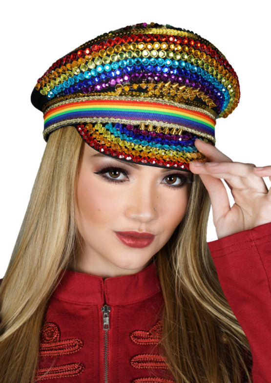 Gems Police Hat - Rainbow