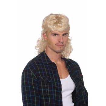 Mullet Man Wig - Blond