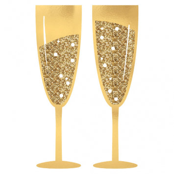 Photo Prop Champagne Glasses