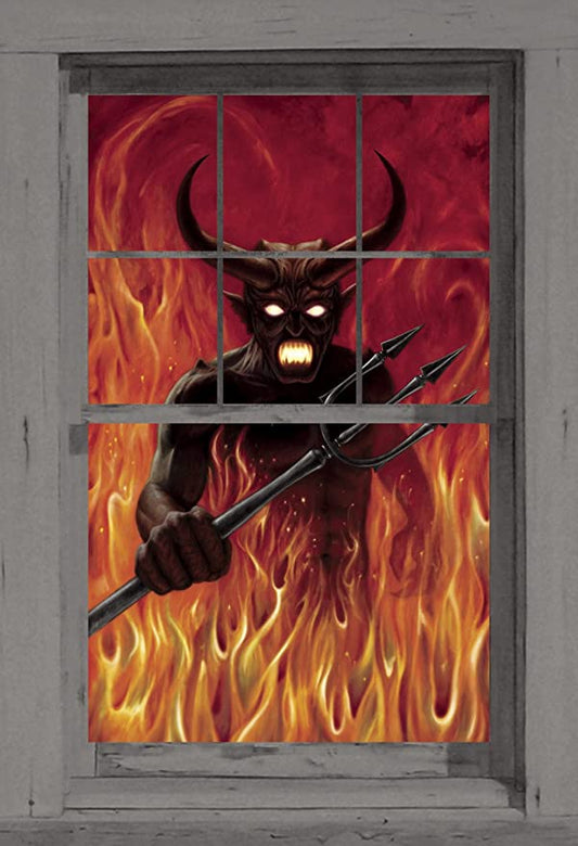 Devil's Hell Window Poster