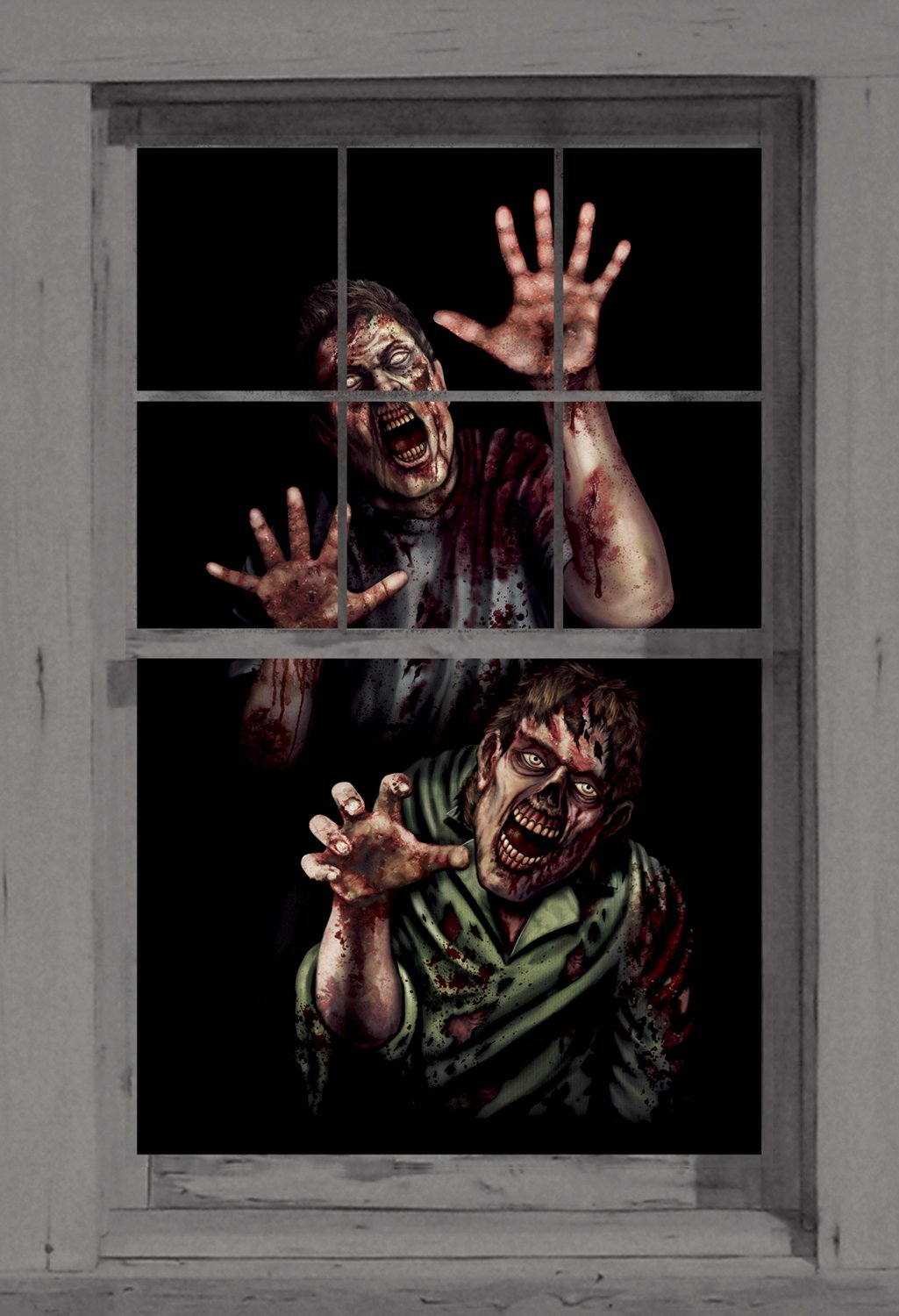 Zombie Breakout Window Poster