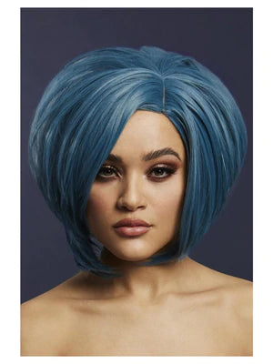 Savanna Wig - Petrol Blue