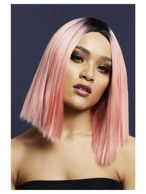 Kylie Wig - Coral Pink