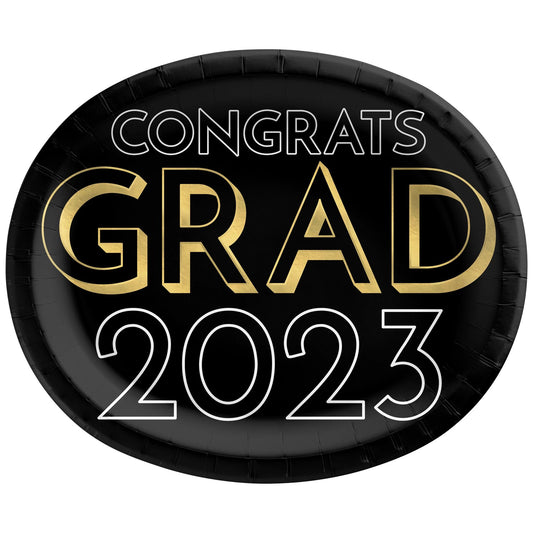 12" Plates - Celebrate The Grad 2023 20ct