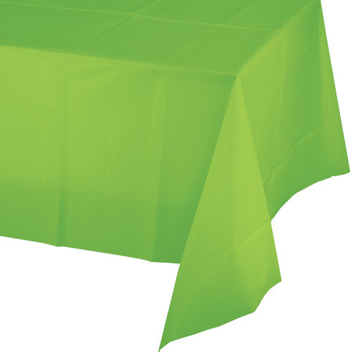 Plastic Table Cover - Lime