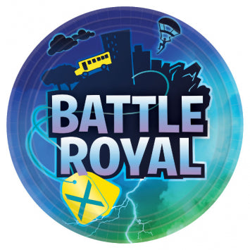 Lunch Plates - Battle Royal 8ct