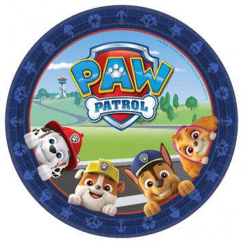 Lunch Plates - Paw Patrol 8ct