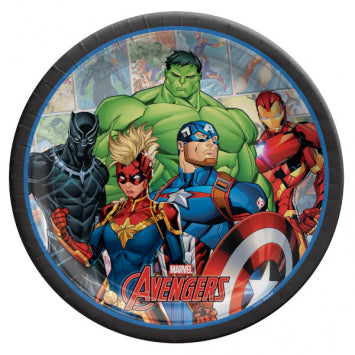 Lunch Plates - Avengers 8ct