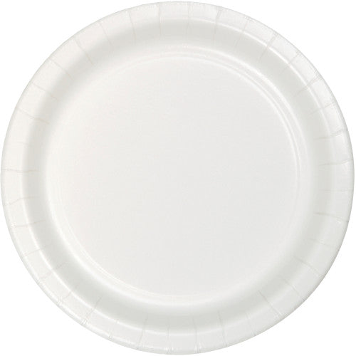 Dessert Plates - White 24ct