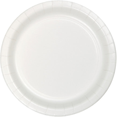 Lunch Plates - White 24ct