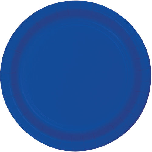 Dessert Plates - Cobalt 24ct