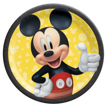 Lunch Plates - Mickey Mouse 8ct