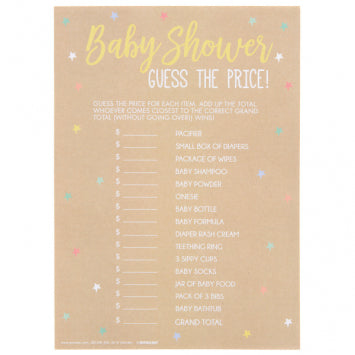 Guess The Price Game